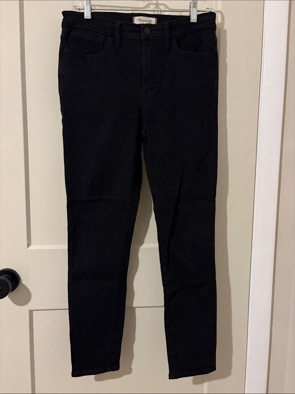 Madewell Black High-Rise Skinny Jeans - Women's Slim Fit